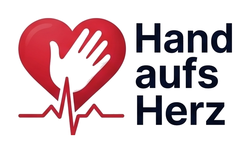 Hand aufs Herz